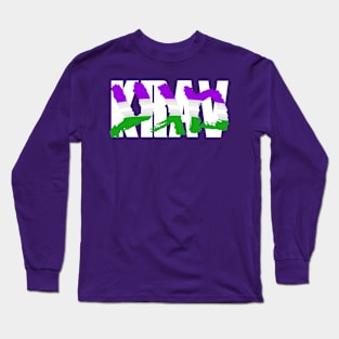 Krav Magakira - Genderqueer Edition Long Sleeve T-Shirt